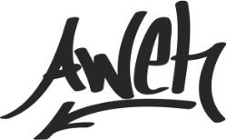 Aweh Logo black